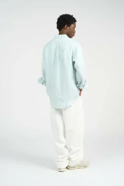 Custom Fit Striped Linen Shirt - Chemise | Multicolore