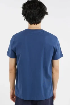 Custom Slim Fit Jersey Crewneck T-Shirt - T-shirt | Bleu