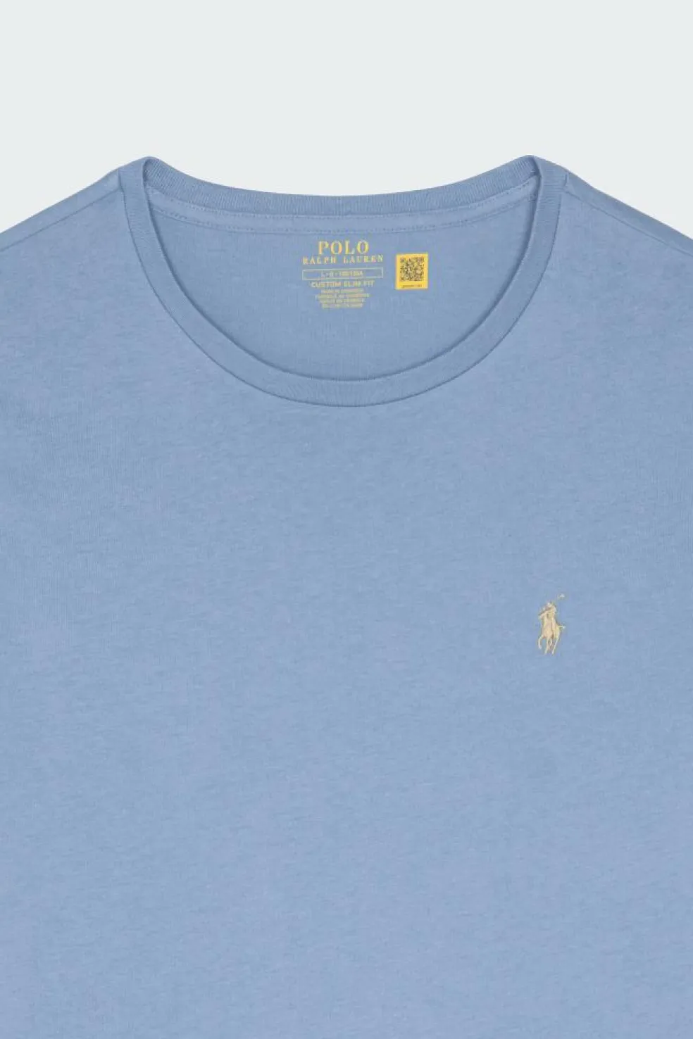 Custom Slim Fit Jersey Crewneck T-Shirt - T-shirt | Bleu