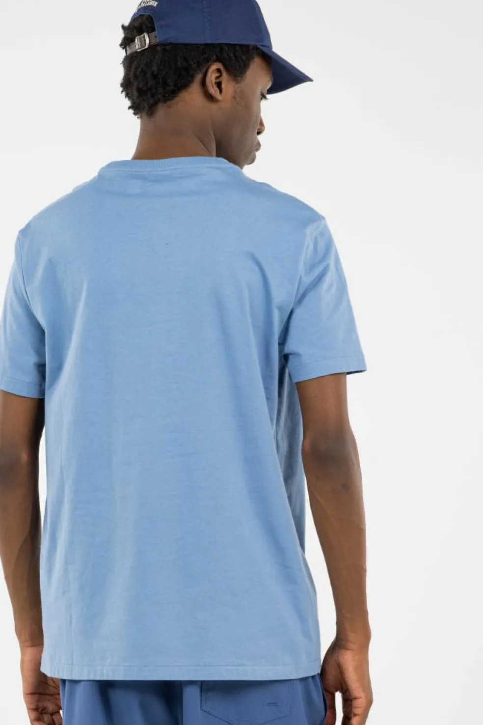 Custom Slim Fit Jersey Crewneck T-Shirt - T-shirt | Bleu
