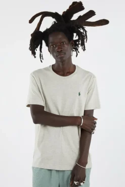 Custom Slim Fit Jersey Crewneck T-Shirt - T-shirt | Gris