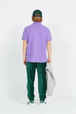 Custom Slim Fit Mesh Polo Shirt - Polo manches courtes | Violet