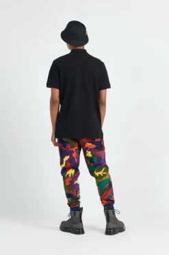 Custom Slim Fit Mesh Polo Shirt - Polo manches courtes | Noir