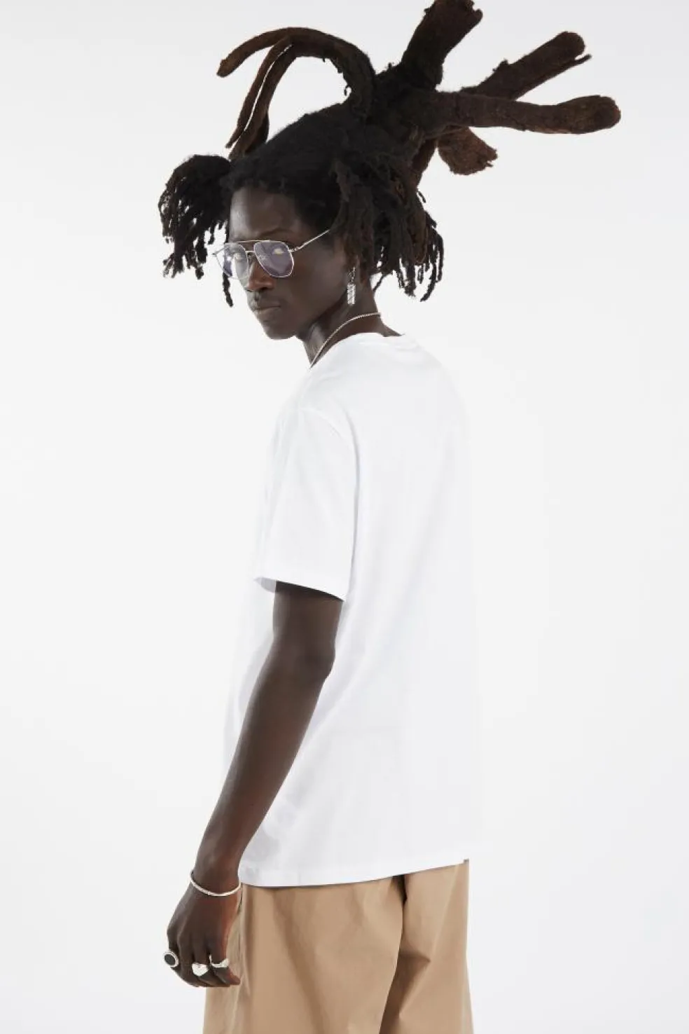 Custom Slim Fit Polo Bear Jersey T-Shirt - T-shirt | Blanc