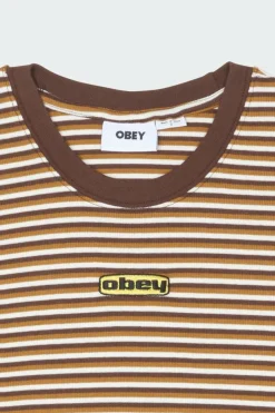 CYPRESS STRIPE - T-shirt | Marron