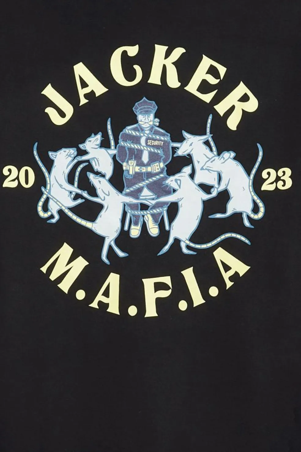 DANCING RATS - Hoodie | Noir