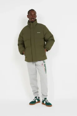 DANVILLE - Doudoune à col montant | Kaki