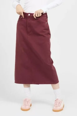 DARLA LONG SKIRT - Jupe | Rouge