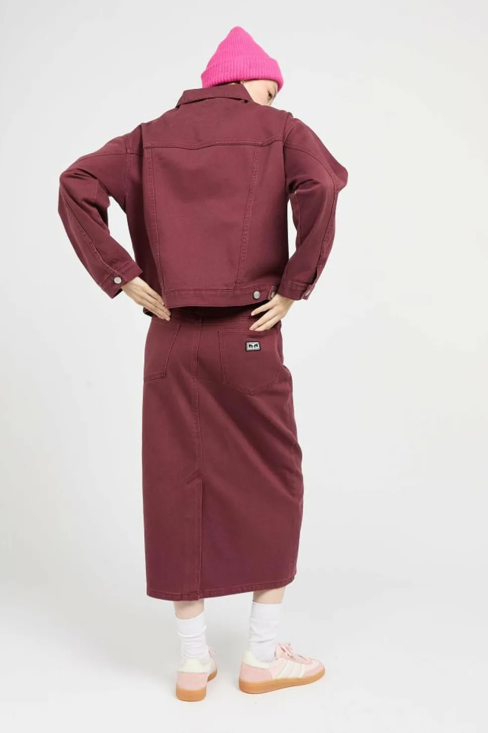 DARLA LONG SKIRT - Jupe | Rouge