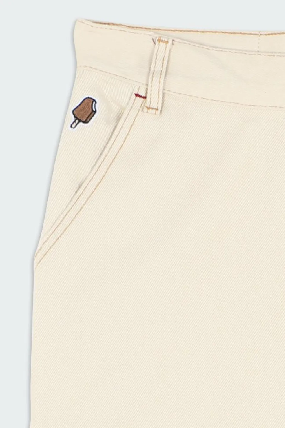 DENIM CARPENTER - Short | Beige