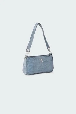 DENIM SHOULDER POUCH - Sac porté épaule | Bleu