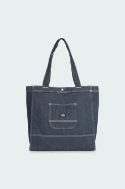 DENIM TOTE BAG - Sac shopping | Bleu