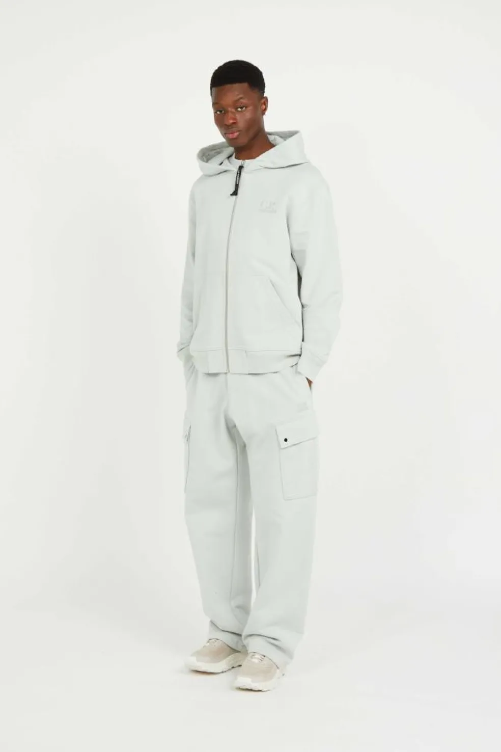 DIAGONAL RAISED FLEECE CARGO - Jogging | Vert