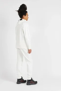 DIAGONAL RAISED FLEECE GOGGLE - Hoodie zippée | Blanc