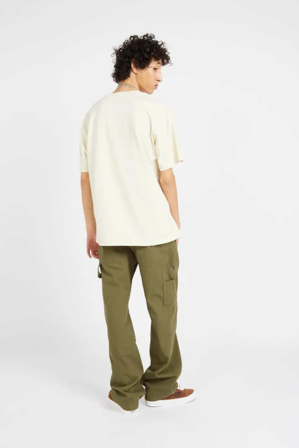 DICKIES ROPE CENTER LOGO SS TEE - T-shirt | Beige