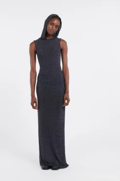 DIGITAL CROC SKIRT - Robe | Noir