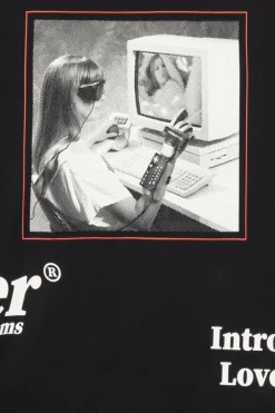 Digital Love - T-shirt | Noir