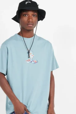 DINA COCKTAIL - T-shirt | Bleu