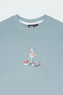 DINA COCKTAIL - T-shirt | Bleu