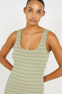 DIXIE MIDI DRESS - Robe | Vert