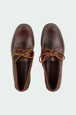 DOCKSIDES PORTLAND WAXED - Mocassins | Marron