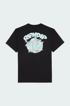 DOLPHIN DUDES - T-shirt | Noir