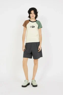 DOME SHRUNKEN RAGLAN TEE - T-shirt | Multicolore