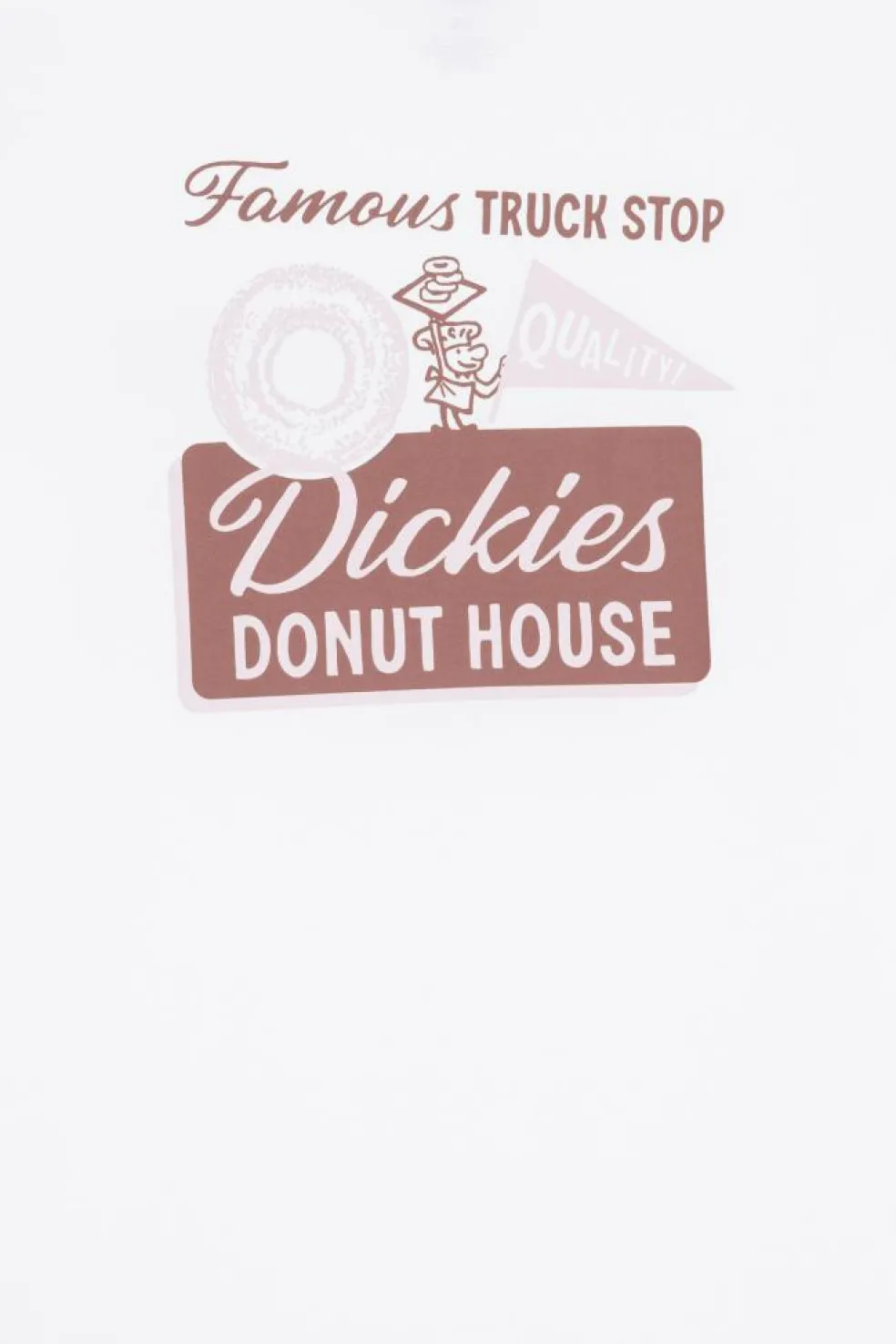 DONUT HOUSE TEE SS - T-shirt | Blanc
