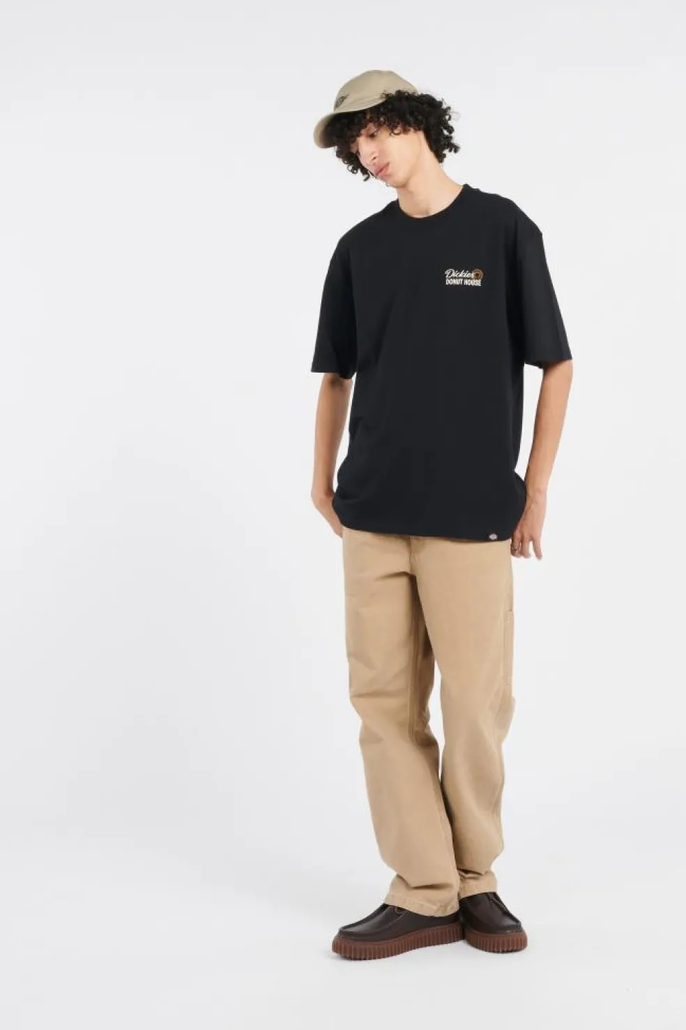 DONUT HOUSE TEE SS - T-shirt | Noir
