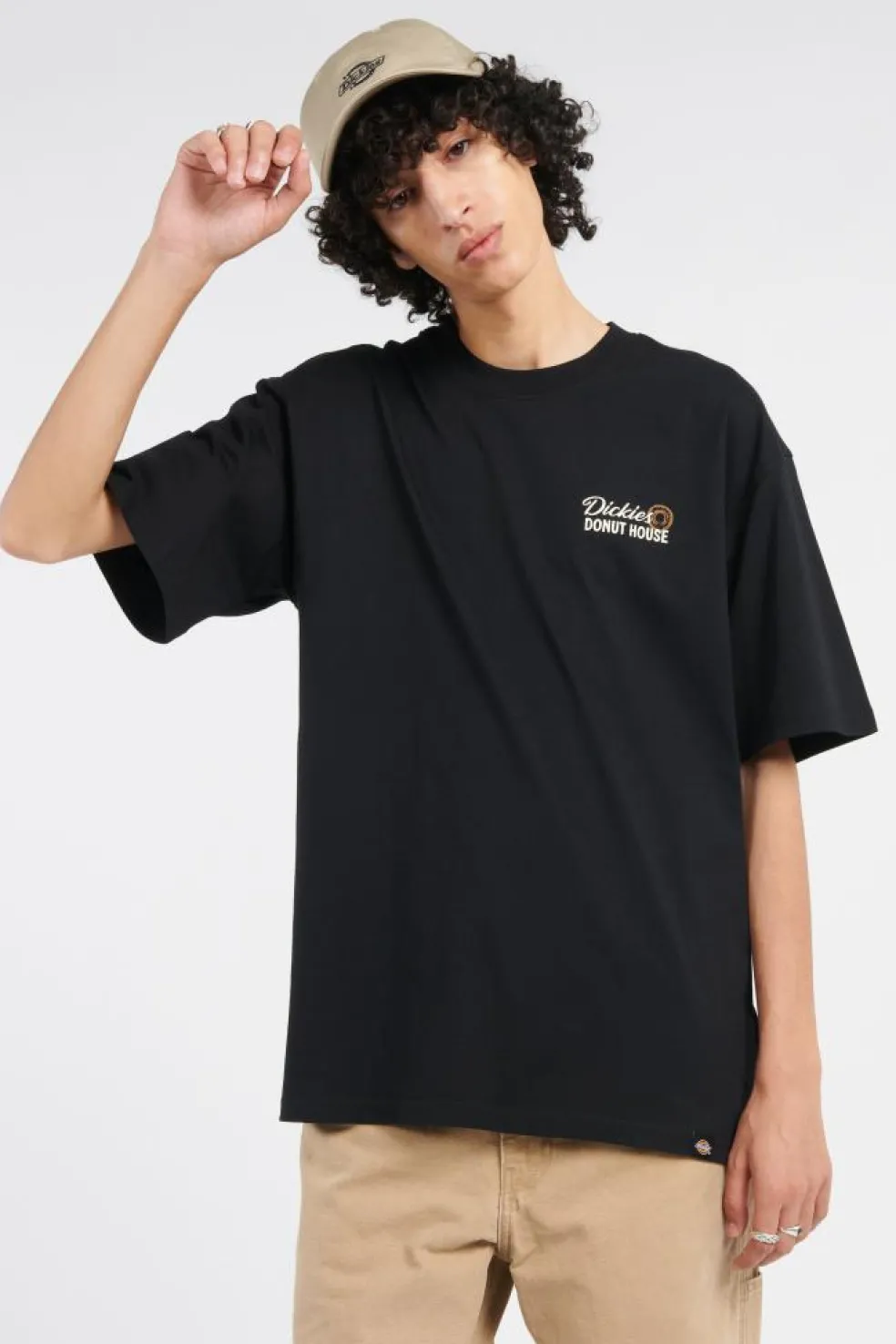 DONUT HOUSE TEE SS - T-shirt | Noir