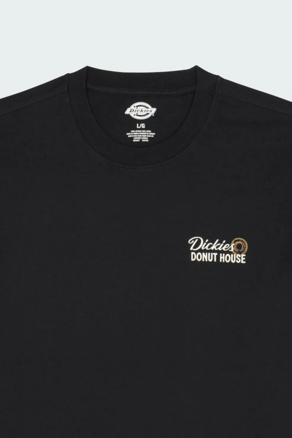 DONUT HOUSE TEE SS - T-shirt | Noir