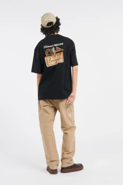 DONUT HOUSE TEE SS - T-shirt | Noir