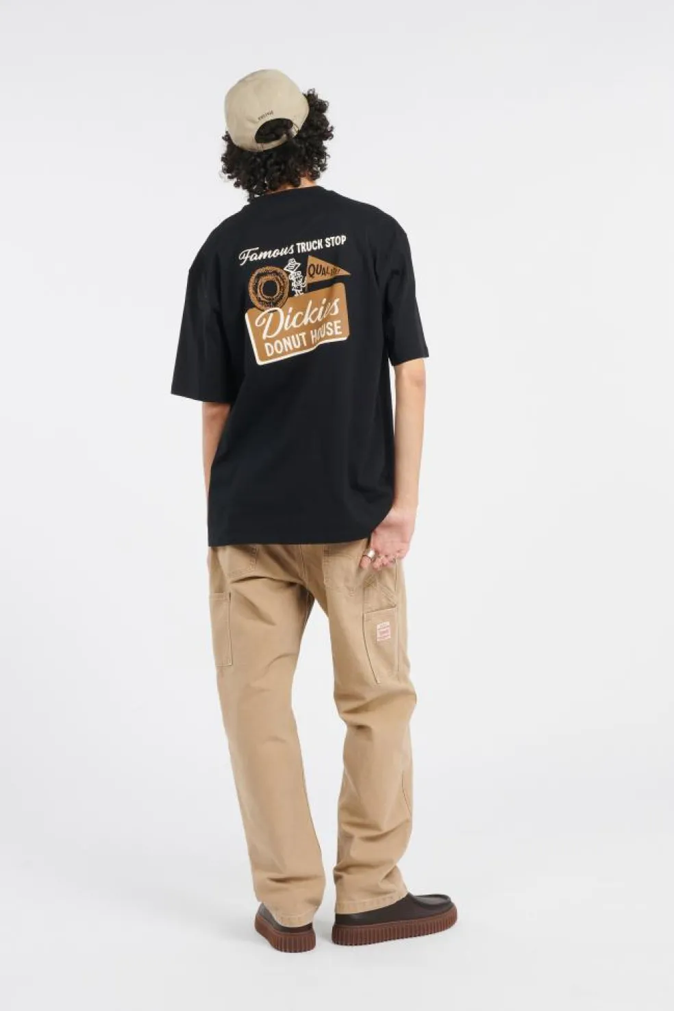 DONUT HOUSE TEE SS - T-shirt | Noir
