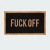 DOORMAT FUCK OFF - Paillasson | Noir