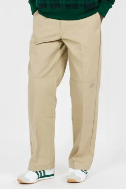 DOUBLE KNEE - Pantalon | Beige