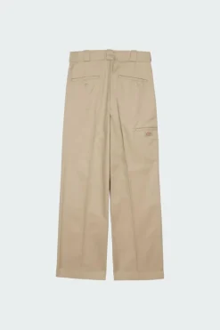 DOUBLE KNEE - Pantalon | Beige