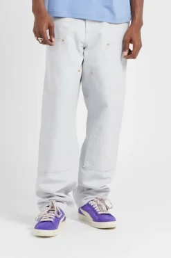 Double Knee - Pantalon | Gris