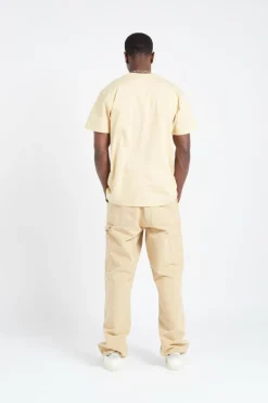 Double Knee Pant - Pantalon | Beige