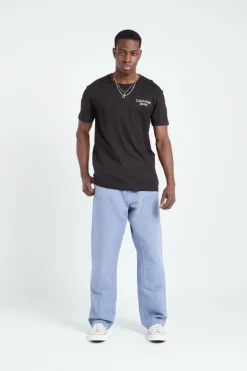 Double Knee Pant - Pantalon | Bleu