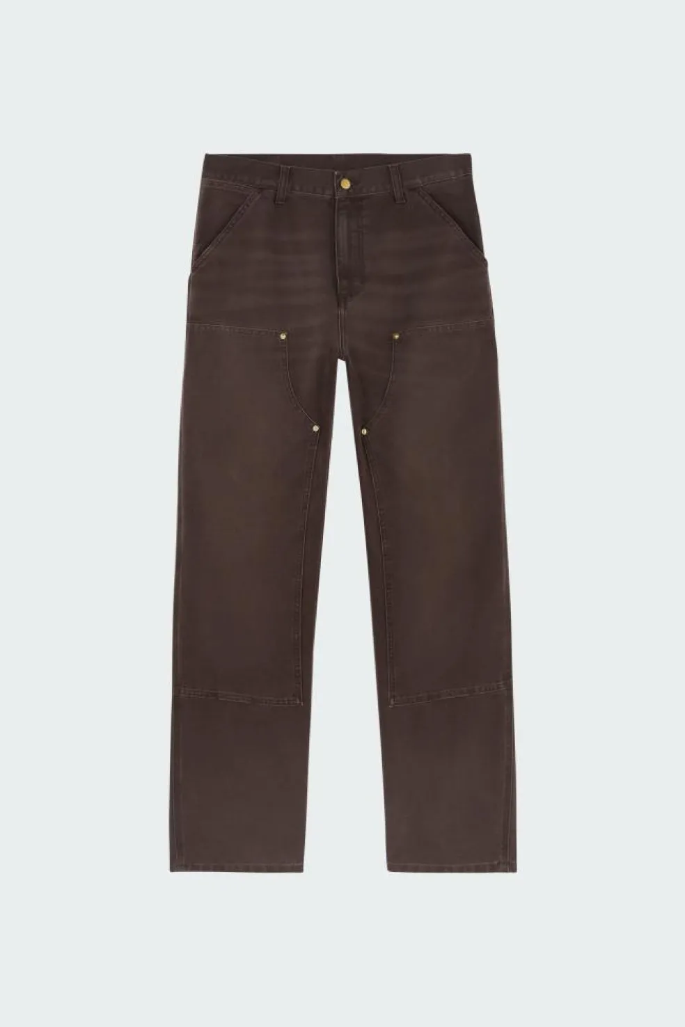 Double Knee Pant - Pantalon | Marron