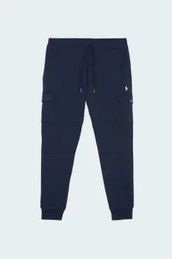 Double-Knit Cargo Jogger Pant - Pantalon droit | Bleu