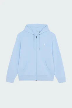 Double-Knit Full-Zip Hoodie - Hoodie zippé | Bleu