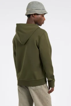 Double-Knit Full-Zip Hoodie - Hoodie zippé | Kaki