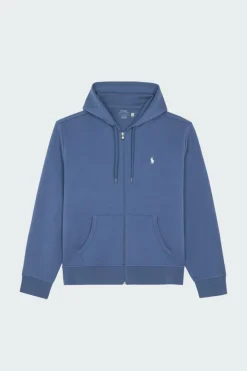 Double-Knit Full-Zip Hoodie - Hoodie zippé | Bleu