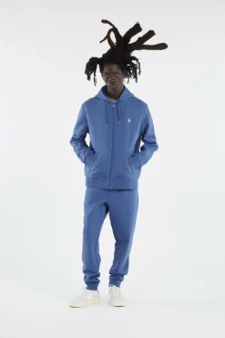 Double-Knit Full-Zip Hoodie - Hoodie zippé | Bleu