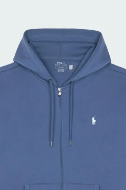 Double-Knit Full-Zip Hoodie - Hoodie zippé | Bleu