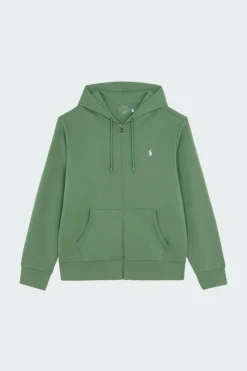 Double-Knit Full-Zip Hoodie - Hoodie zippé | Vert