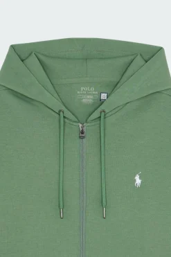 Double-Knit Full-Zip Hoodie - Hoodie zippé | Vert