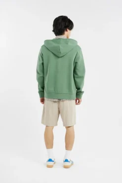 Double-Knit Full-Zip Hoodie - Hoodie zippé | Vert