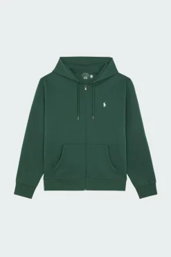 Double-Knit Full-Zip Hoodie - Hoodie zippé | Vert